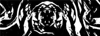 Soyut arkaplan. Monokrom dokusu. Siyah ve beyaz desenli arkaplan.