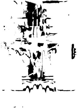 Soyut grunge arkaplanı. Monokrom dokusu. Siyah ve beyaz desenli arkaplan