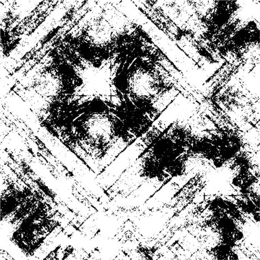 Soyut grunge arkaplanı. Monokrom dokusu. Siyah ve beyaz desenli arkaplan