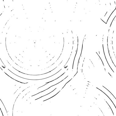 Çatlamış beton tabakasının gergin dokusu. Taş ya da asfalt. grunge yarım ton bir vektör illüstrasyonu