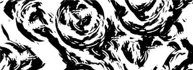 Soyut grunge arkaplanı. Monokrom dokusu. Siyah ve beyaz desenli arkaplan