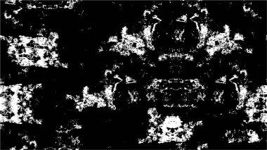 Beyaz ve siyah tonlarda kusursuz soyut desen