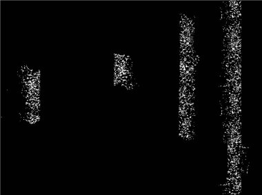 Tek renkli siyah beyaz çizikler, soyut yıpranmış duvar kağıdı.