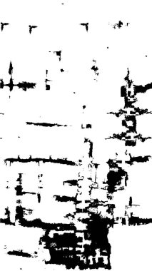 Beyaz ve siyah tonlarda kusursuz soyut desen