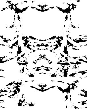 soyut dizaynlı yaratıcı siyah beyaz desen           