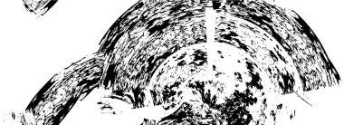 soyut dizaynlı yaratıcı siyah beyaz desen           