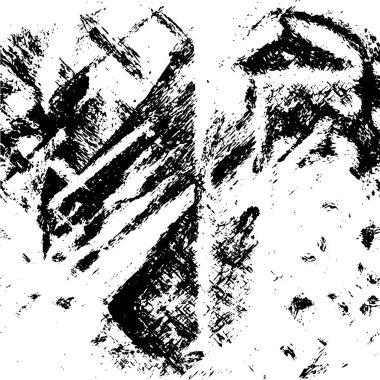 soyut dizaynlı yaratıcı siyah beyaz desen           