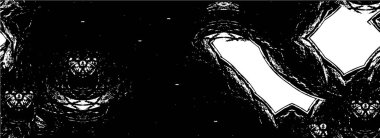 soyut dizaynlı yaratıcı siyah beyaz desen           