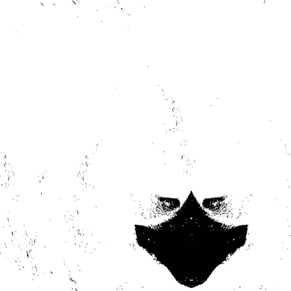 Textura Angustiada Blanco Negro Ilustración Del Vector Grunge Superposición Grunge — Archivo Imágenes Vectoriales
