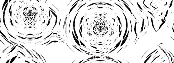Печальная Текстура Черно Белом Цвете Векторная Иллюстрация Гранжа Наложение Гранжа — стоковый вектор