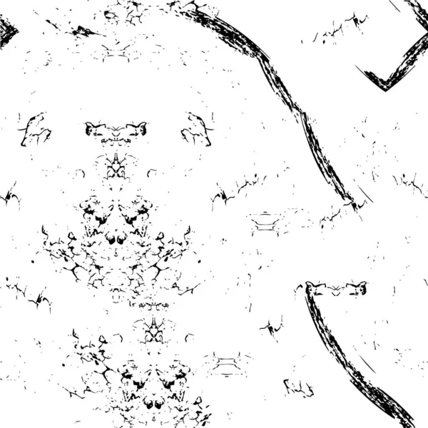 Στενή Υφή Μαύρο Και Άσπρο Απεικόνιση Διανύσματος Grunge Grunge Επικάλυψη — Διανυσματικό Αρχείο