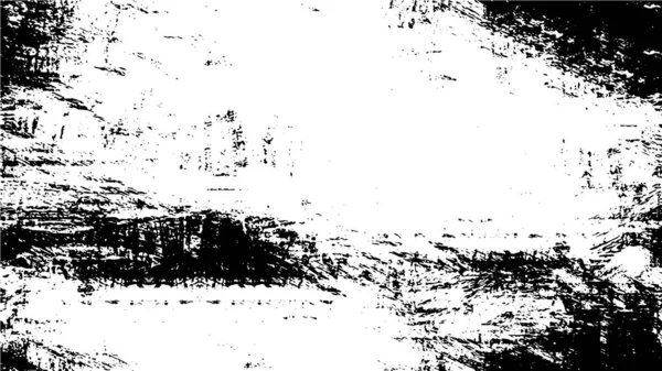Texture Affligée Noir Blanc Illustration Vectorielle Grunge Superposition Lignes Grunge — Image vectorielle
