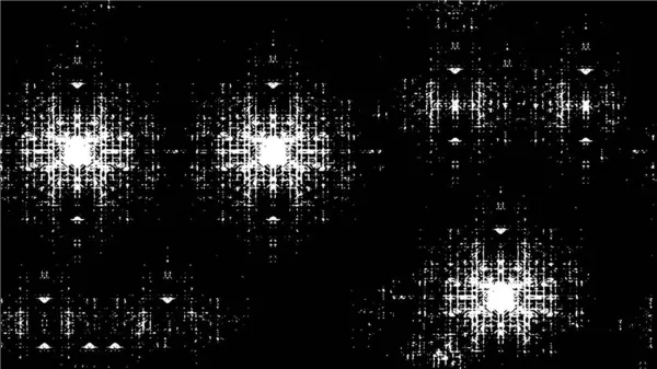 黑色和白色的令人苦恼的纹理 Grunge矢量图解 磨擦覆盖和线条 抽象矢量纹理 — 图库矢量图片