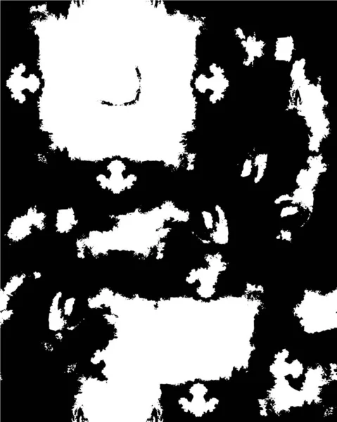Lehangolt Textúra Fekete Fehérben Grunge Vektor Illusztráció Grunge Overlay Vonalak — Stock Vector
