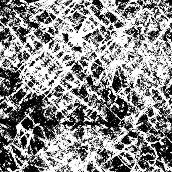 Verzweifelte Textur Schwarz Und Weiß Grunge Vektor Illustration Grunge Overlay — Stockvektor