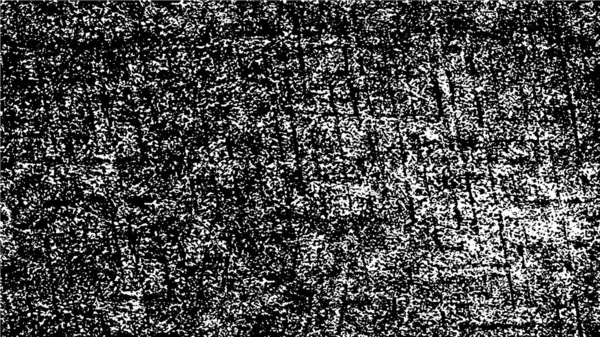 Verstoorde Textuur Zwart Wit Grunge Vector Illustratie Grunge Overlay Lijnen — Stockvector