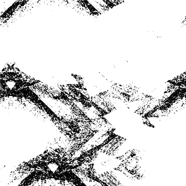 Textura Angustiada Preto Branco Ilustração Vetorial Grunge Sobreposição Grunge Linhas —  Vetores de Stock