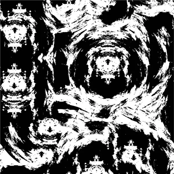 Textura Abstractă Monocromă Imagine Inclusiv Efectul Tonurilor Alb Negru — Vector de stoc