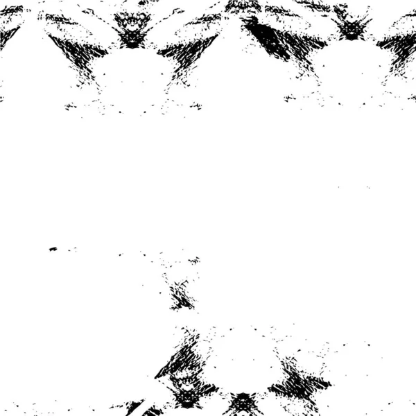 Abstraktní Grunge Pozadí Černá Bílá Textura — Stockový vektor