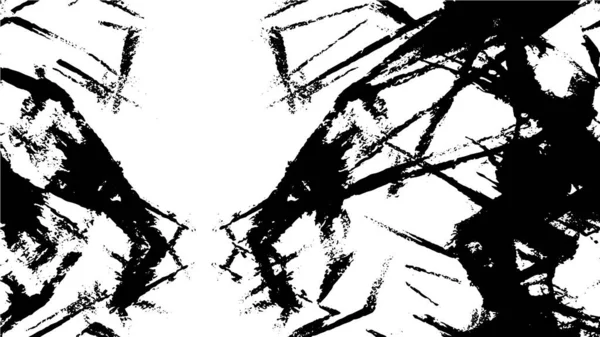 Абстрактний Гранжевий Фон Чорно Біла Текстура — стоковий вектор