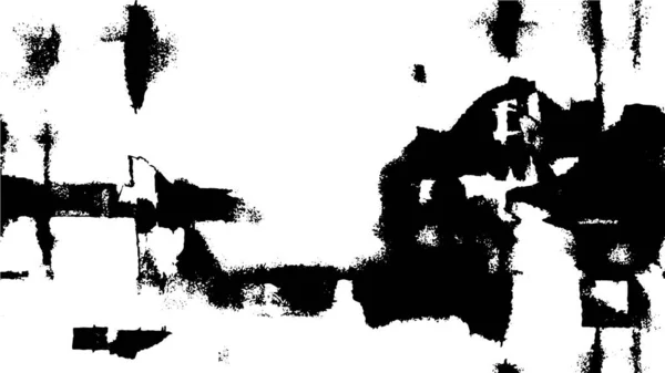 ヴィンテージ 黒と白の傷 コピースペースのための抽象的な壁紙 — ストックベクタ