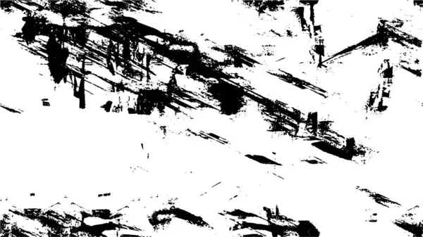 Винтажные Черно Белые Царапины Абстрактные Обои Копирования Пространства — стоковый вектор