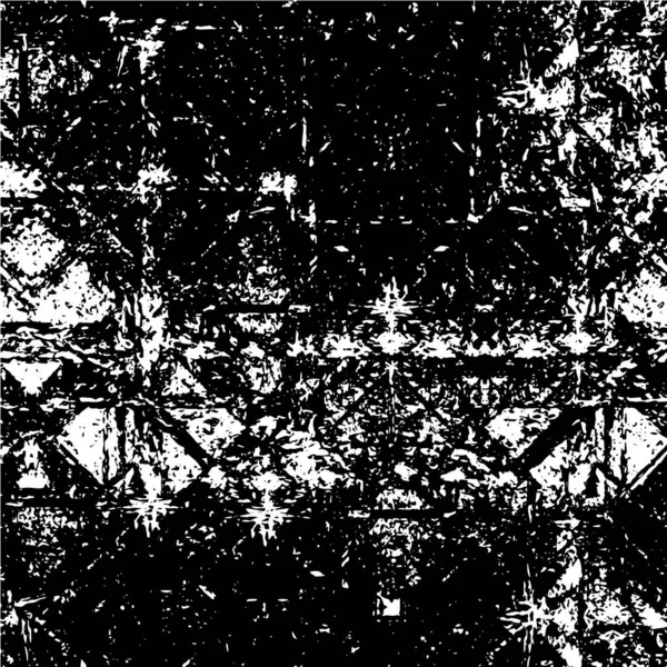 Черно Белые Пятна Царапинами Абстрактные Обои — стоковый вектор