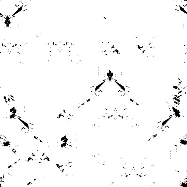 Motif Abstrait Sans Couture Dans Les Tons Blanc Noir — Image vectorielle