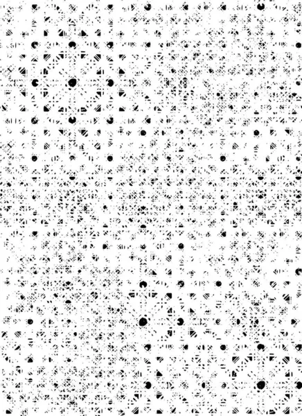 Rayures Monochromes Noir Blanc Papier Peint Abstrait Altéré — Image vectorielle