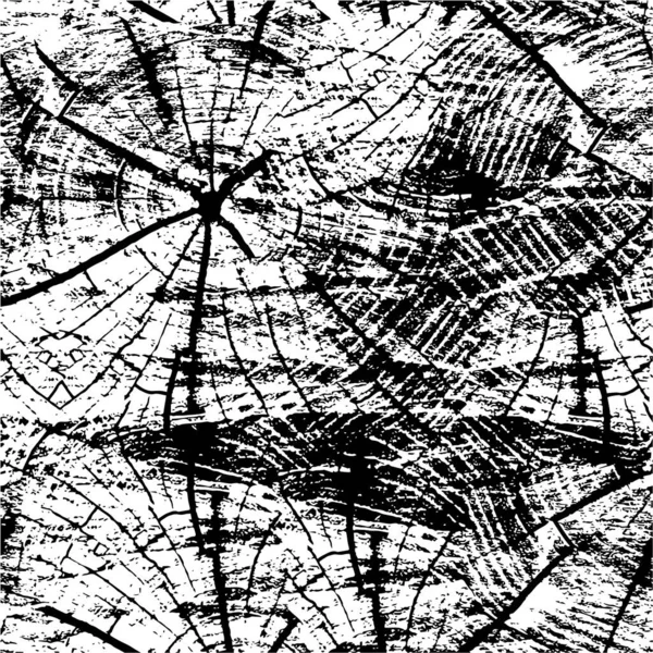 Surface Béton Détresse Rayures Noires Blanches Papier Peint Abstrait Altéré — Image vectorielle