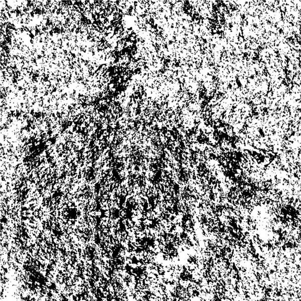 Grobe Schwarz Weiße Abbildung Von Kratzern Abstrakte Tapete — Stockvektor