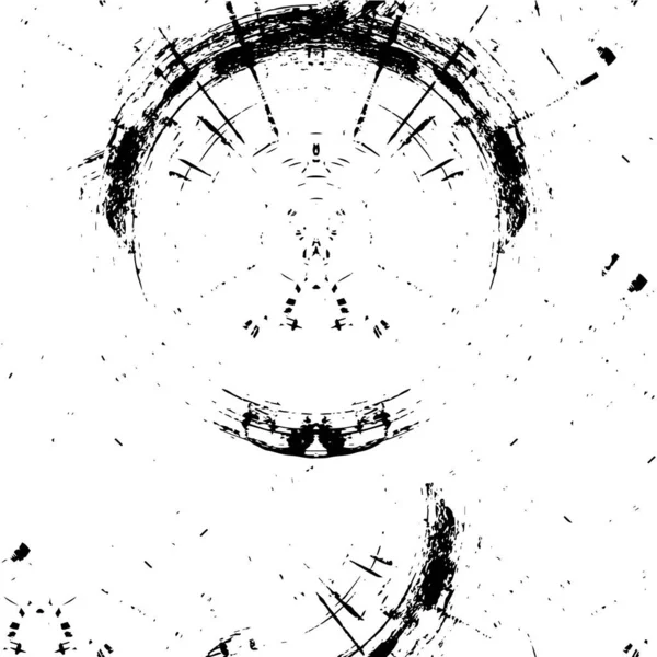Abstraktní Ilustrace Škrábanců Černá Bílá Tapeta — Stockový vektor