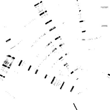 Soyut monokrom deseni. Pis çizikler, sıkıntılı siyah beyaz arka plan boyası. 