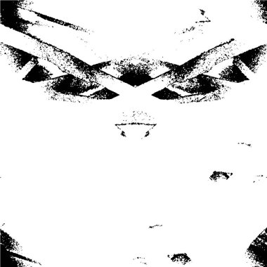 soyut dizaynlı yaratıcı siyah beyaz desen           