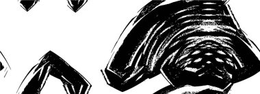 soyut dizaynlı yaratıcı siyah beyaz desen           