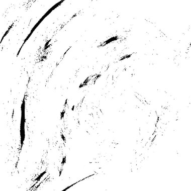 Grunge üst üste biniyor. Soyut siyah-beyaz vektör arkaplanı. Çatlak, leke ve noktalarda kirli desenli tek renkli klasik yüzey. Karanlık korku tarzında eski bir duvar.