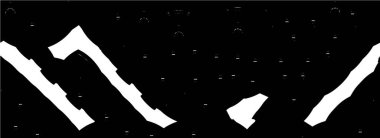 Grunge üst üste biniyor. Soyut siyah-beyaz vektör arkaplanı. Çatlak, leke ve noktalarda kirli desenli tek renkli klasik yüzey. Karanlık korku tarzında eski bir duvar.