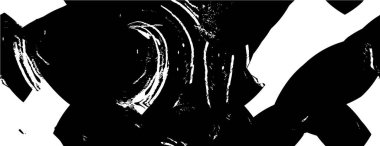 Web tasarımı için siyah ve beyaz soyut illüstrasyon