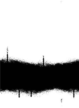 Web tasarımı için siyah ve beyaz soyut illüstrasyon