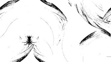 Web tasarımı için siyah ve beyaz soyut illüstrasyon