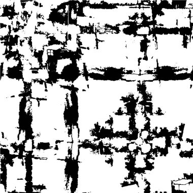 Web tasarımı için siyah ve beyaz soyut illüstrasyon