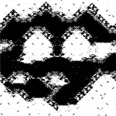 Web tasarımı için siyah ve beyaz soyut illüstrasyon