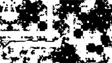 Web tasarımı için siyah ve beyaz soyut illüstrasyon