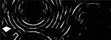 Web tasarımı için siyah ve beyaz soyut illüstrasyon