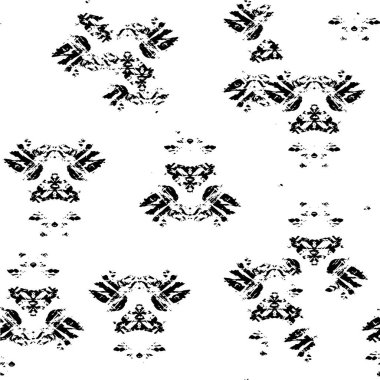 Web tasarımı için siyah ve beyaz soyut illüstrasyon