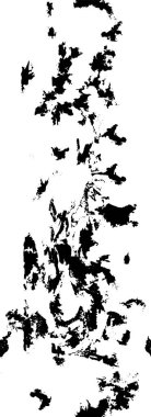 Web tasarımı için siyah ve beyaz soyut illüstrasyon