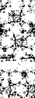 Web tasarımı için siyah ve beyaz soyut illüstrasyon