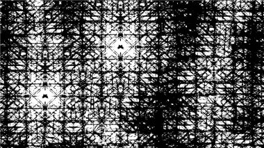 Web tasarımı için siyah ve beyaz soyut illüstrasyon