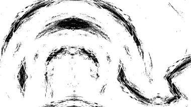 Web tasarımı için siyah ve beyaz soyut illüstrasyon