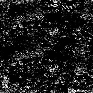 Çizik ve çiziklerle dolu siyah beyaz bir arka plan. Soyut vektör illüstrasyonu.